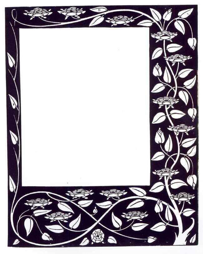 Border design Aubrey Beardsley