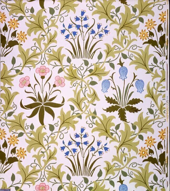 Celandine Wallpaper Design John Henry Dearle