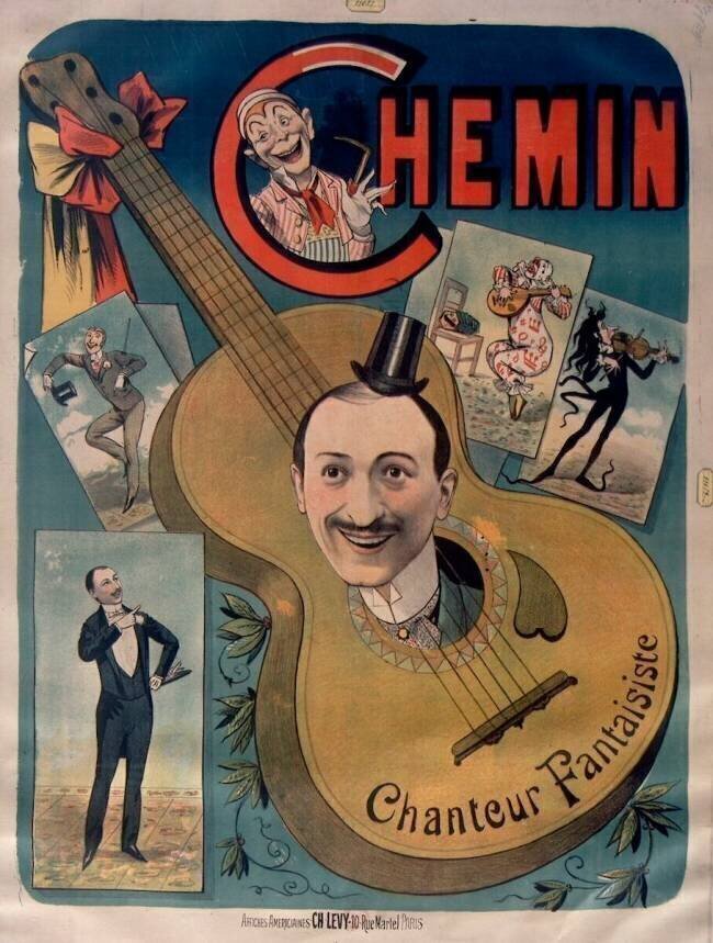 Chemin, chanteur fantaisiste anonymous