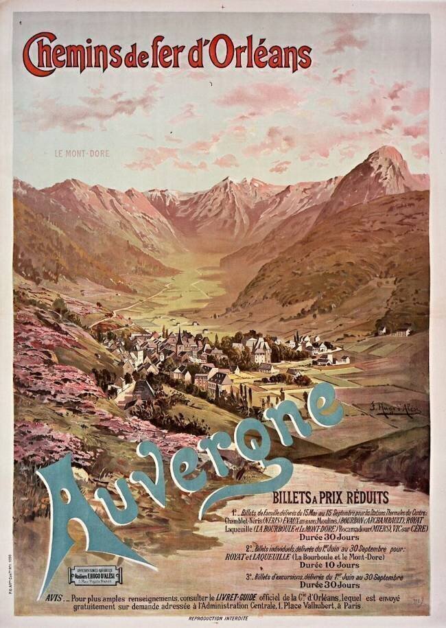 Chemins de Fer d'Orléans : Auvergne Hugo d'Alesi