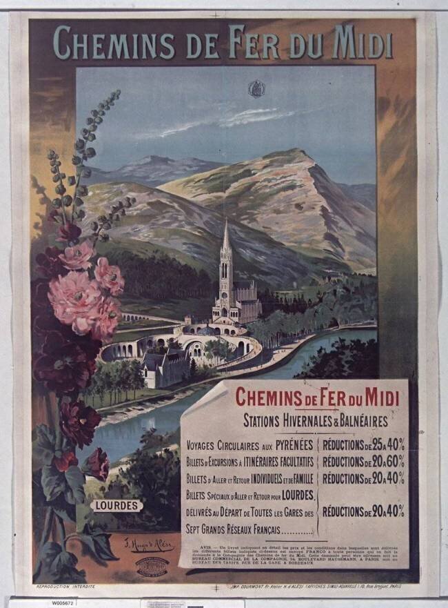 Chemins de fer du Midi. Hugo d'Alesi