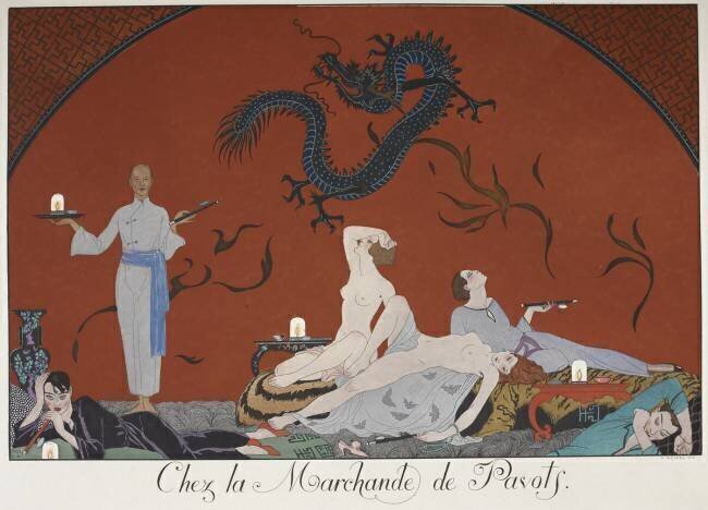 Chez la Marchande de Pasots George Barbier