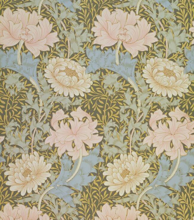 'Chrysanthemum' wallpaper William Morris