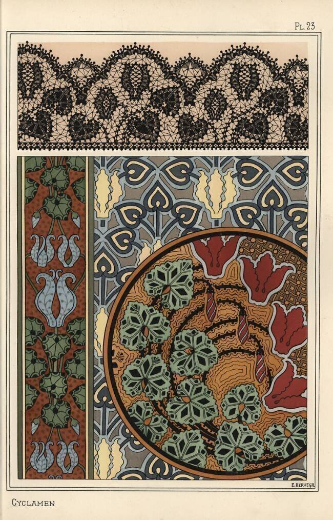 Cyclamen Eugène Grasset