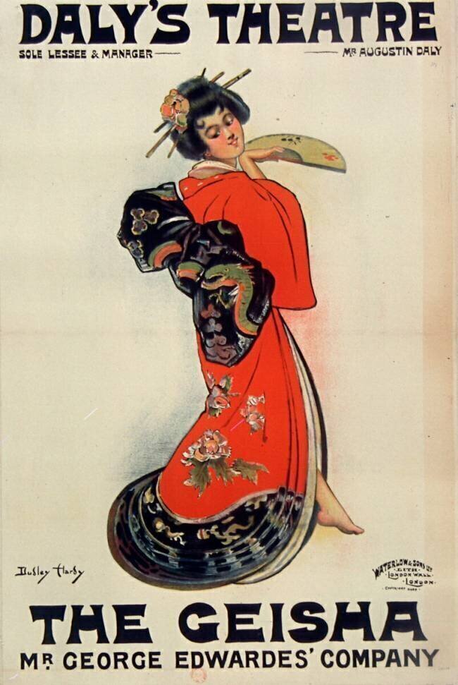 Daly's Teatre. The Geisha Dudley Hardy
