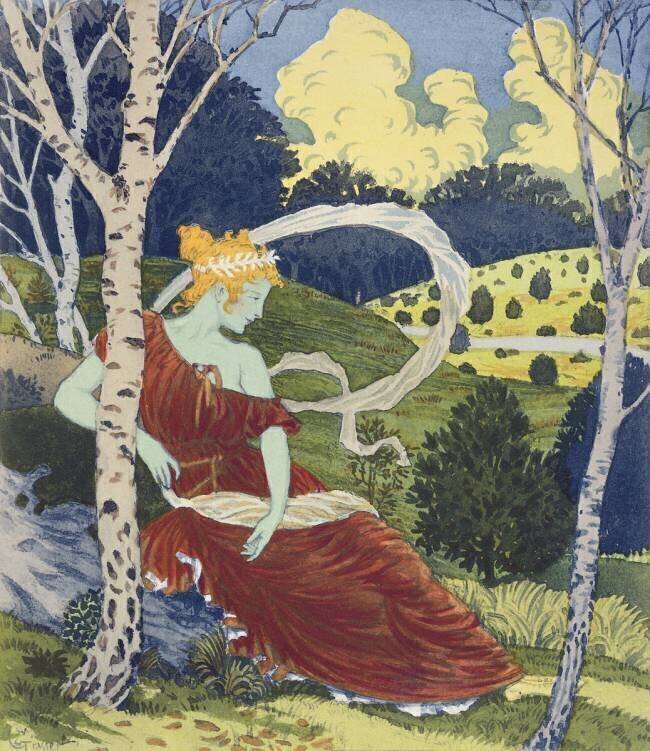 Dans les bois Eugène Grasset