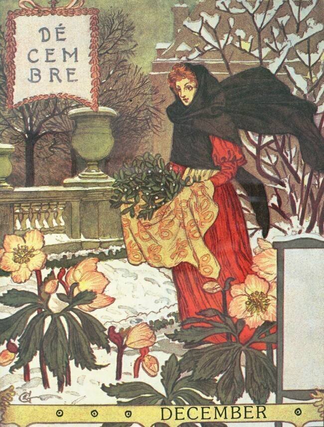 December Eugène Grasset