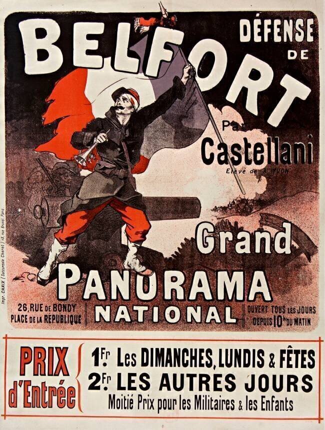 Défense de Belfort par Castellani élève de A. Yvon anonymous
