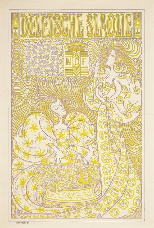 Delft Salad Oil Jan Toorop