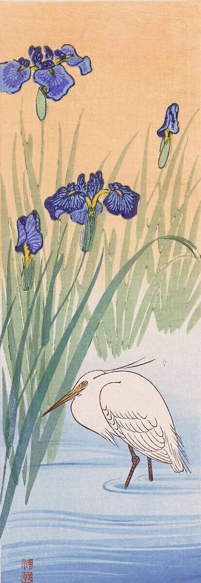 Egret Ohara Koson