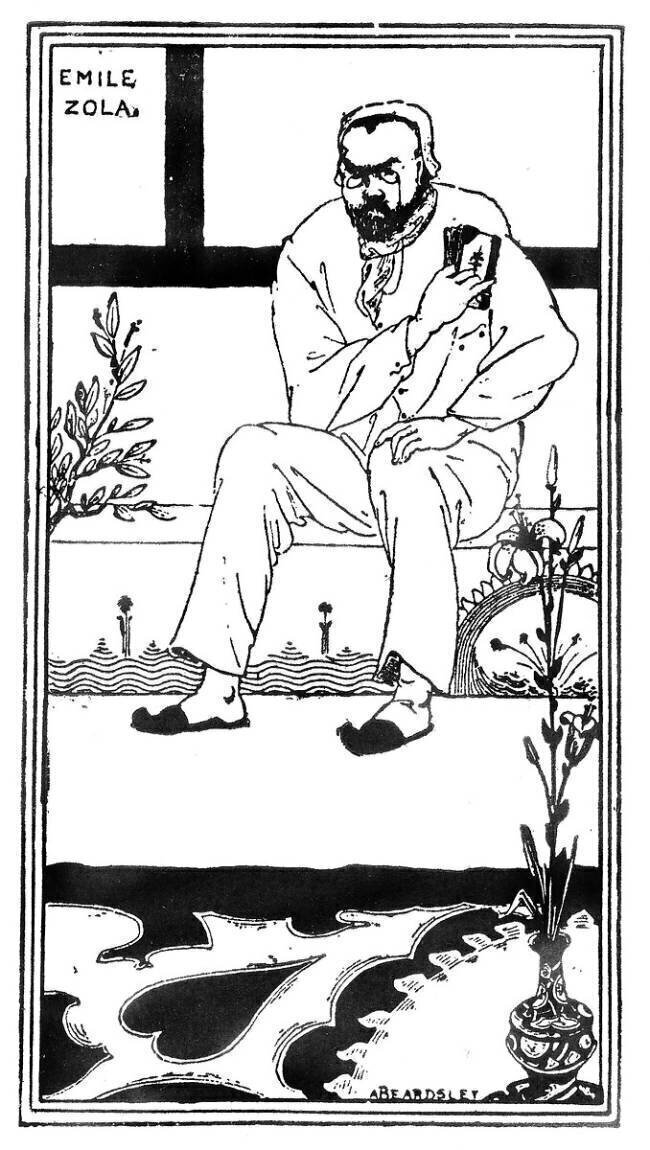 Emile Zola Aubrey Beardsley