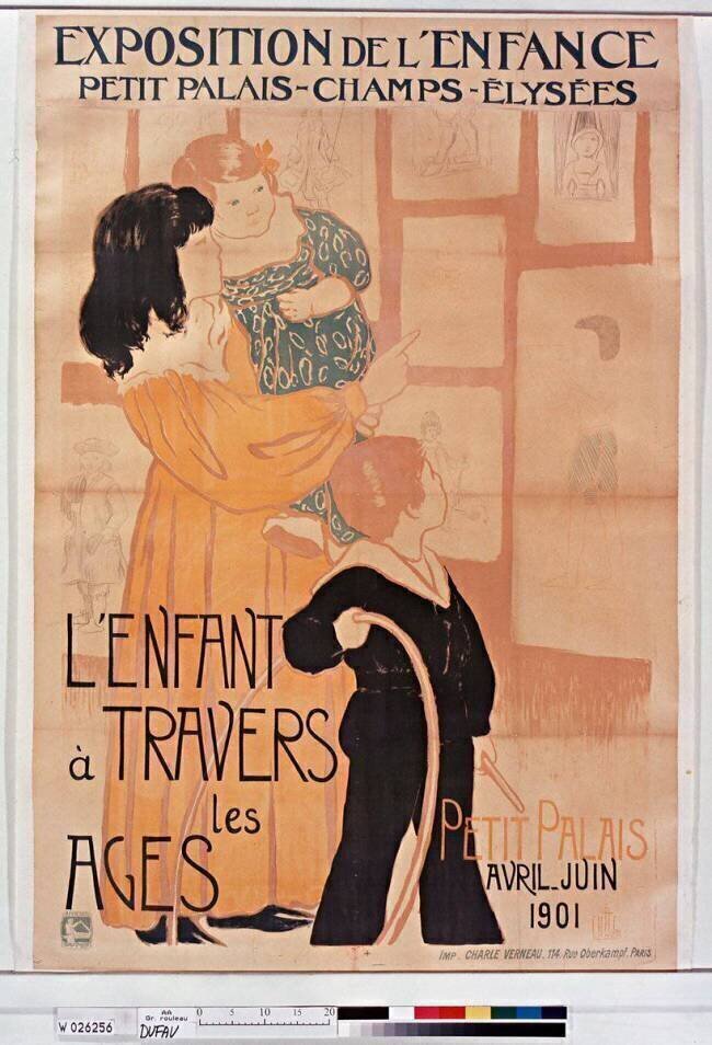 Exposition de l'enfance, Petit Palais-Champs-Elysées : l'enfant à travers les ages, Petit Palais, Avril-juin 1901 Clémentine-Hélène Dufau