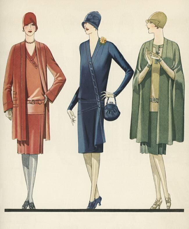 Flappers in Frocks and Coats anonymous