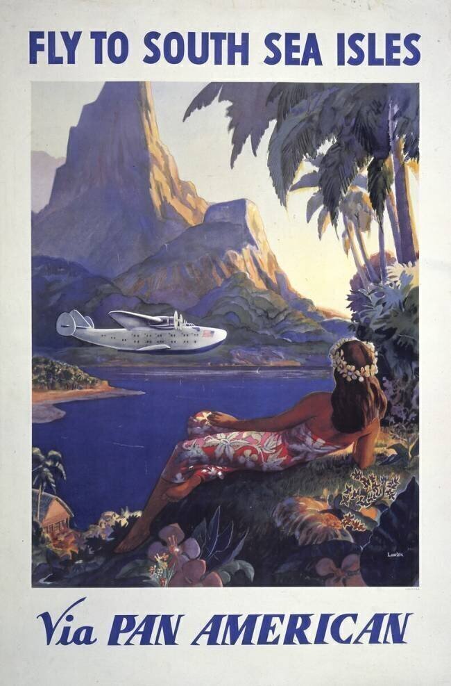 Fly to South Sea isles via Pan American anonymous