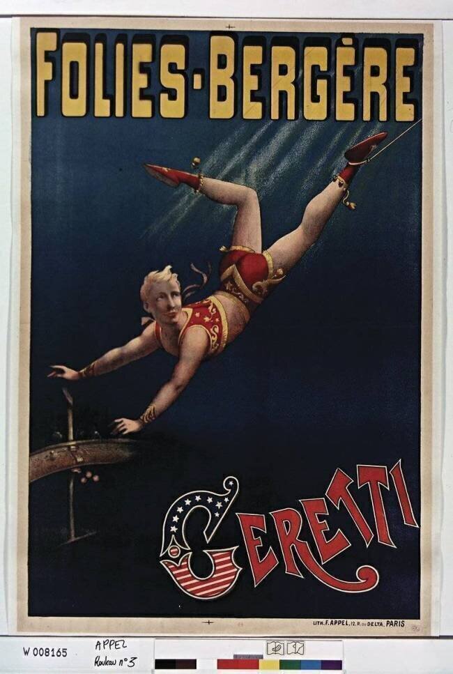 Folies-Bergère. Ceretti anonymous