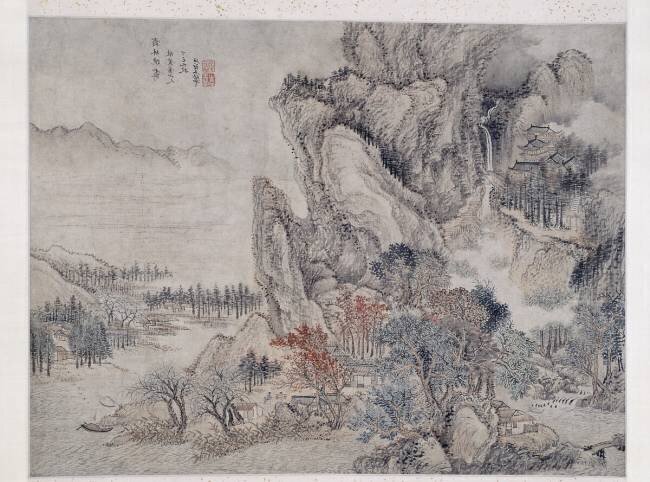 Forest under the frost during an Evening  Hui Wang