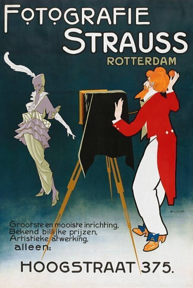 Fotografie Strauss in Rotterdam Arnold van Roessel