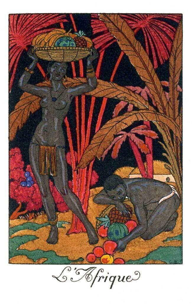 France: L'Afrique George Barbier