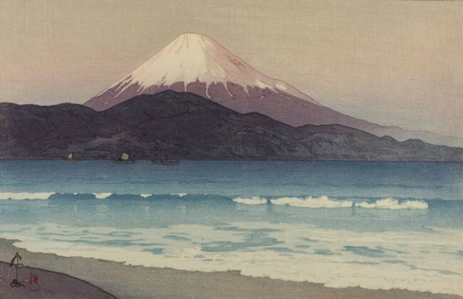 Fujiyama from Miho Hiroshi Yoshida