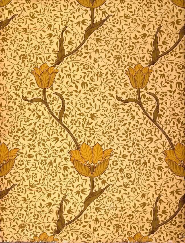 'Garden Tulip' Wallpaper Design William Morris