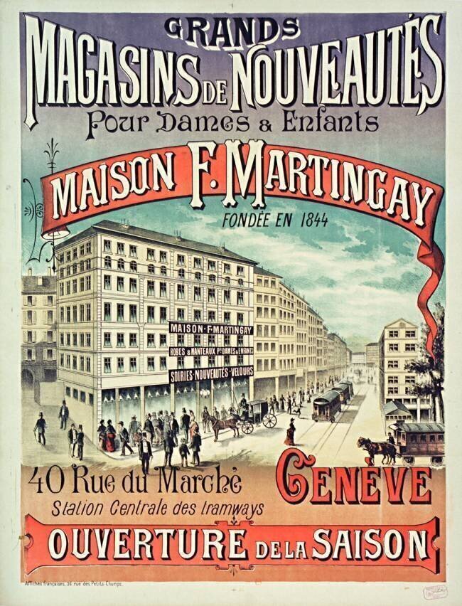 Grands magasins de Nouveautés pour dames et enfants. anonymous