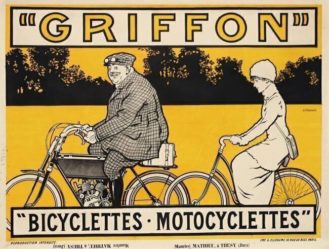 Griffon Bicyclettes Motocyclettes Jean Matet