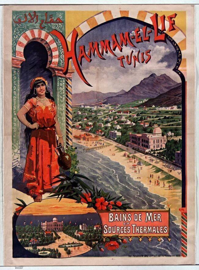 Hamman-el-Lif. Tunis. Bains de mer et sources thermales... anonymous