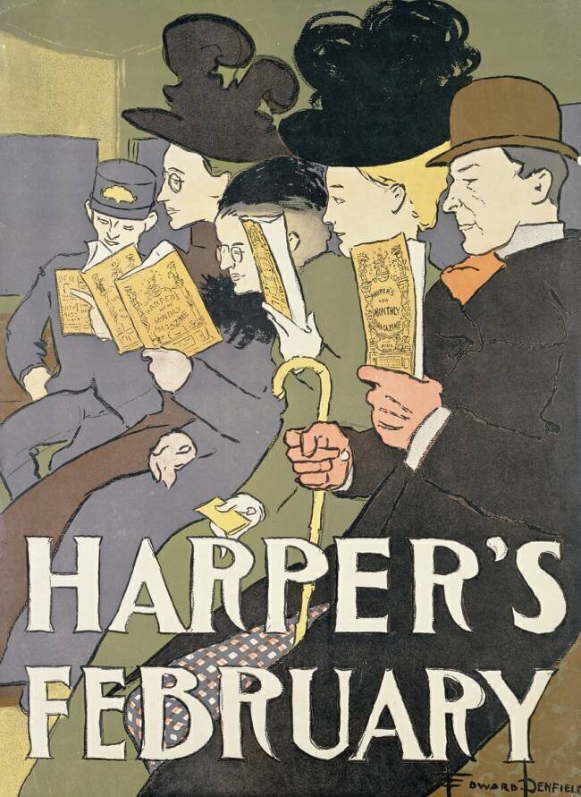 Harper's February Edward Penfield