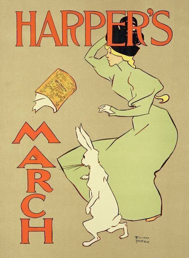 Harper's Magazine Edward Penfield