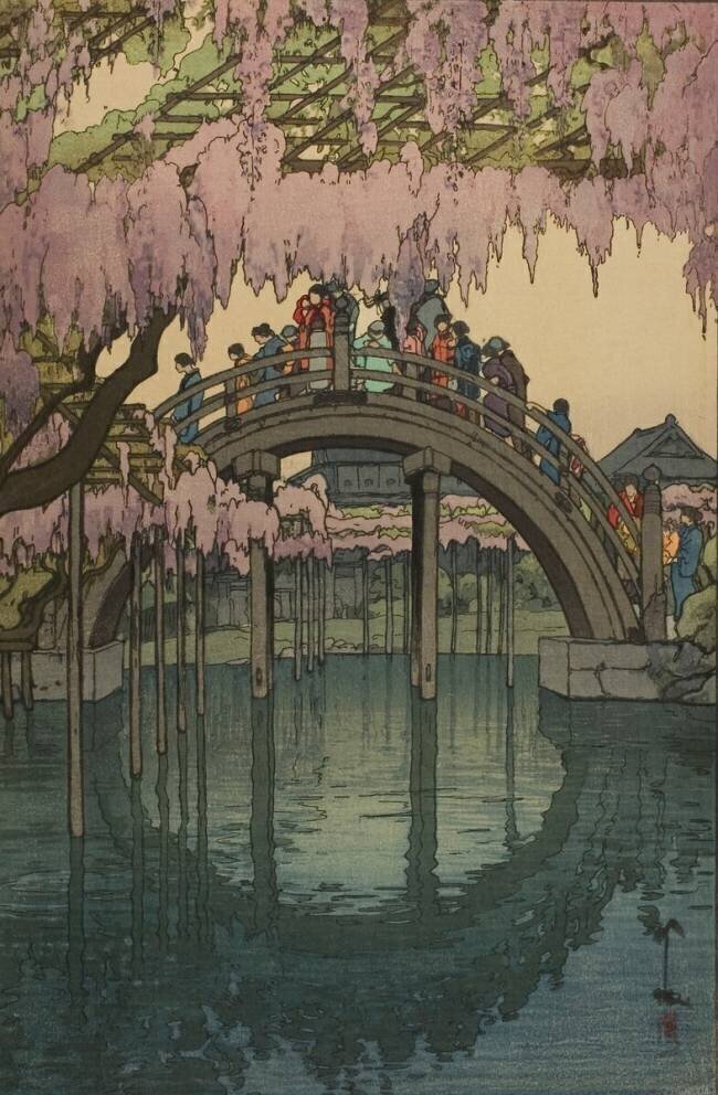 Kameido Bridge, Tokyo Hiroshi Yoshida