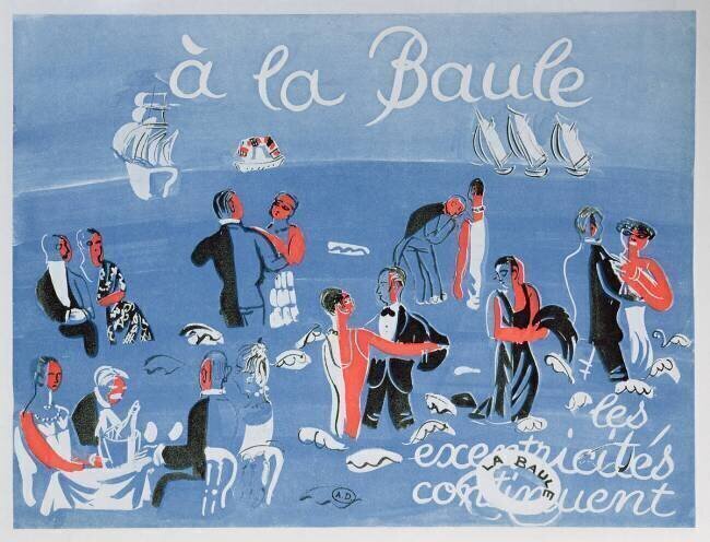 La Baule, 1927 Raoul Dufy