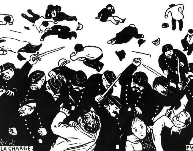 La charge Félix Vallotton