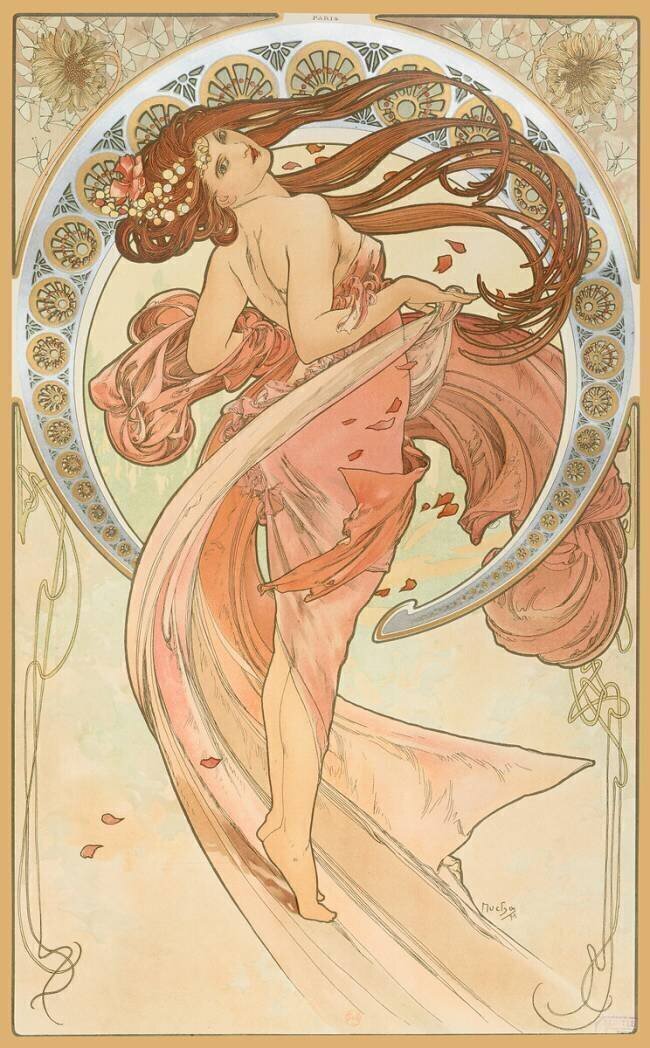 La Danse Alfons Mucha