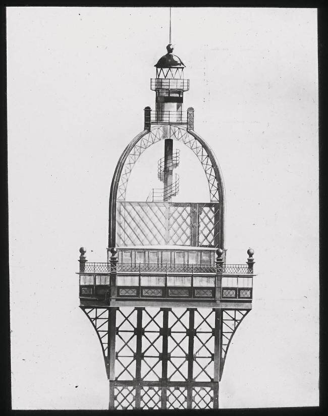 La tour Eiffel, élévation du campanile anonymous