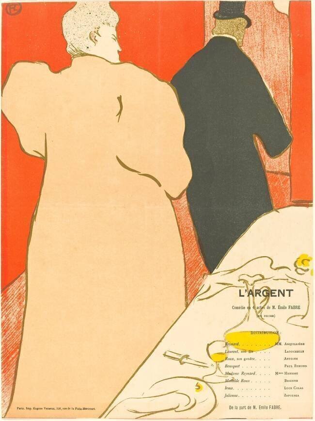 L'Argent Henri de Toulouse-Lautrec