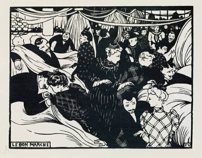 Le Bon Marché Félix Vallotton