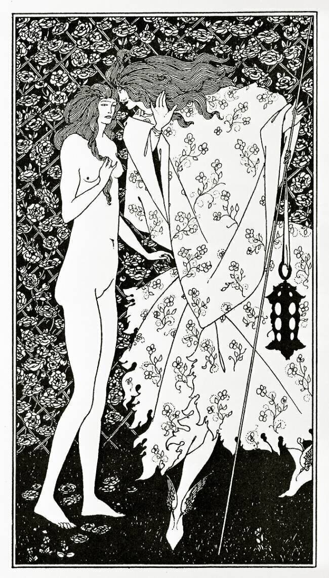 Le Mysterieux Jardin de la Rose Aubrey Beardsley