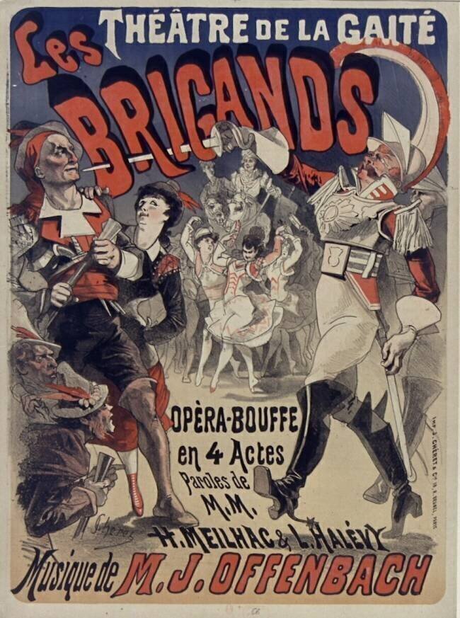 Les Brigands Jules Chéret