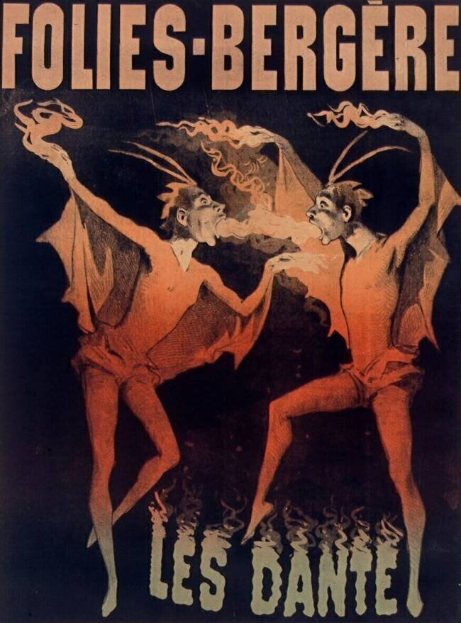 Les Dante aux Folies-Bergère anonymous