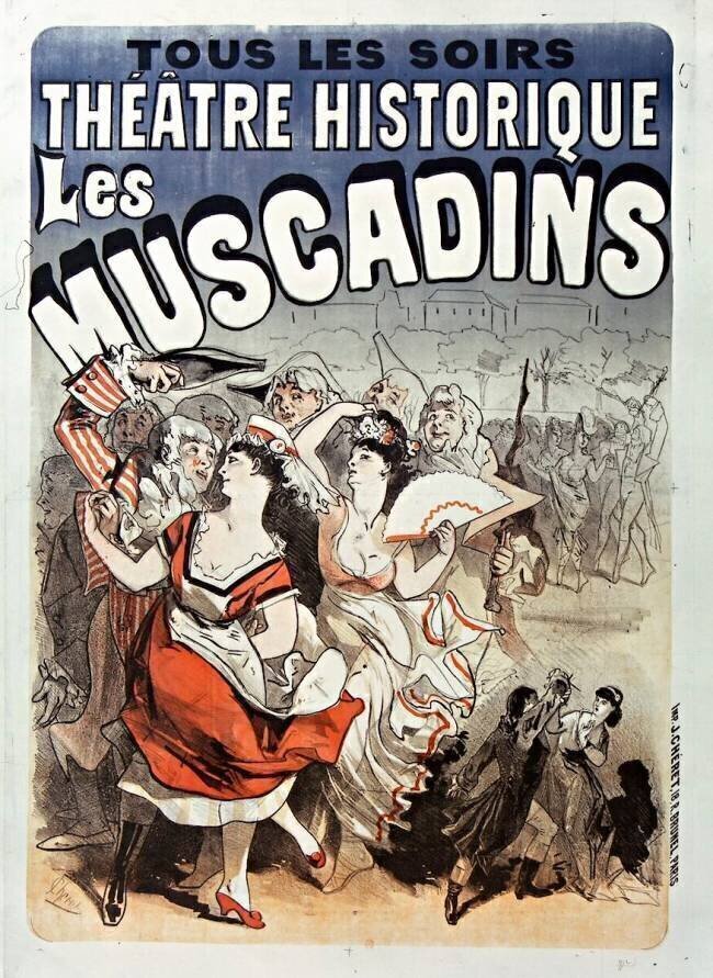Les Muscadins Jules Chéret