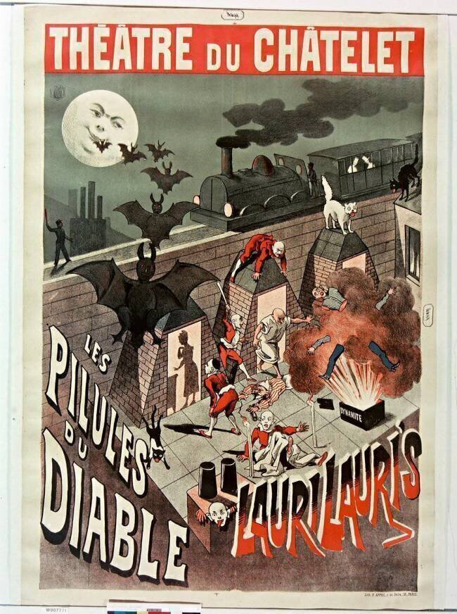 Les Pilules du diable Laurilauris. Théâtre du Châtelet anonymous