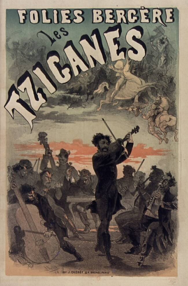 Les Tziganes Jules Chéret