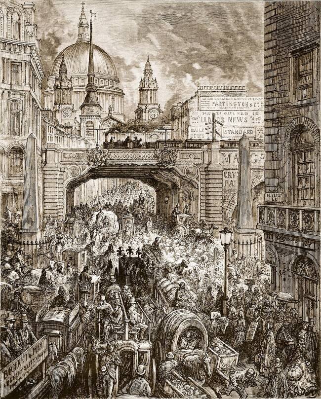 Ludgate Hill Gustave Doré