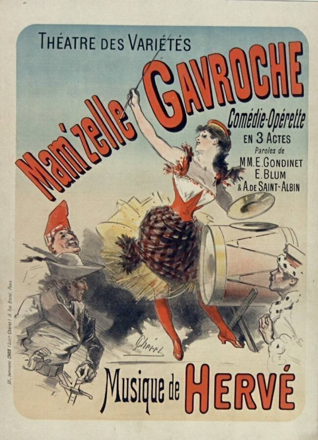 Mam'zelle Gavroche Jules Chéret