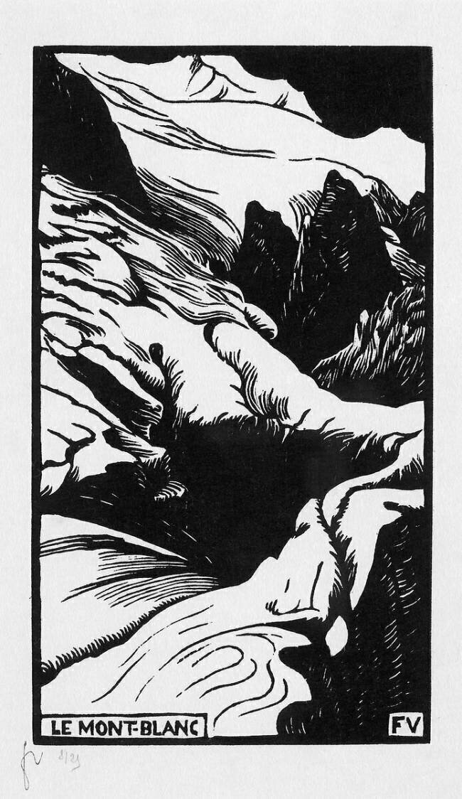 Mont-Blanc Félix Vallotton
