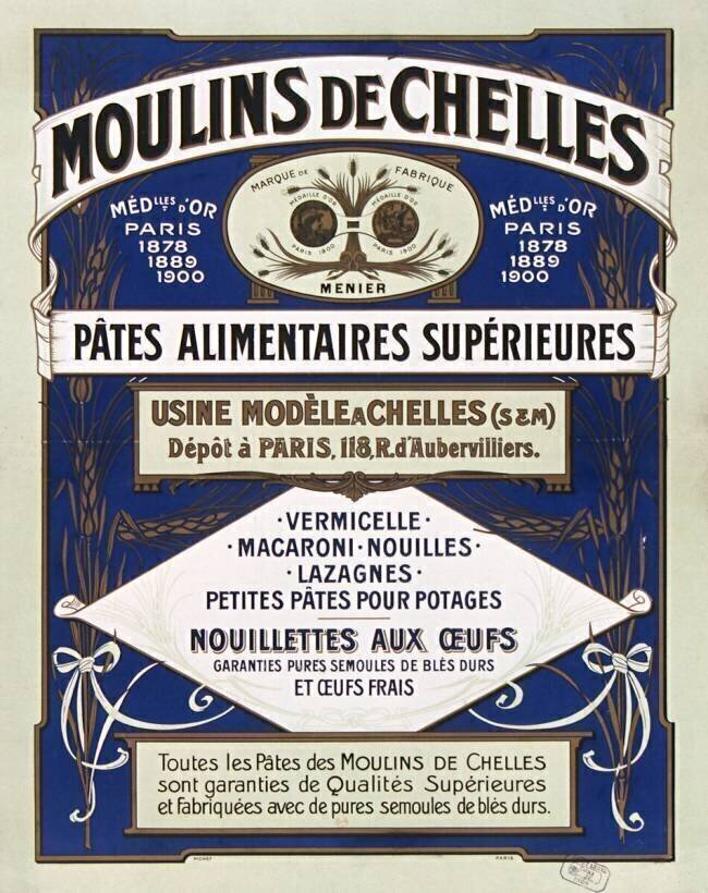 Moulins de Chelles. Pâtes alimentaires supérieures anonymous