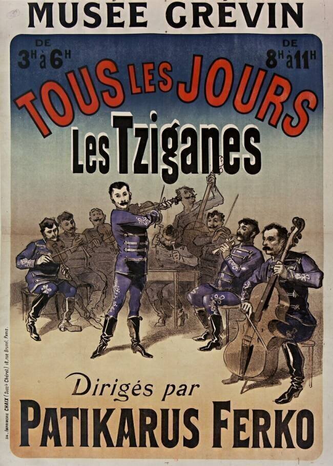 Musée Grévin :Les Tziganes Jules Chéret