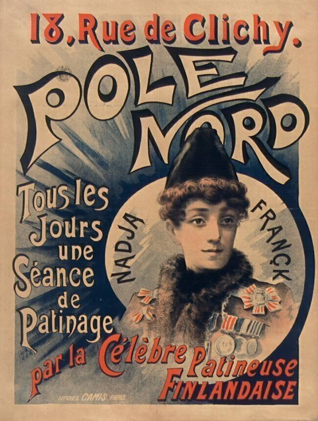Nadja Franck : célèbre patineuse finlandaise anonymous