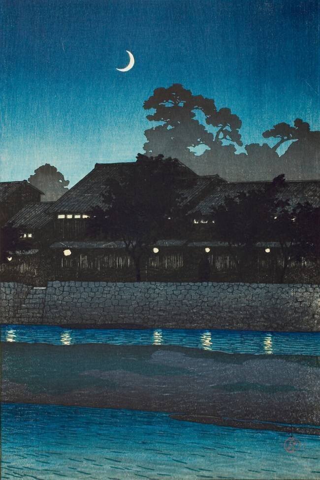 Nagare Pleasure Quarter, Kanazawa Hasui Kawase