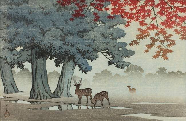 Nara Park Hasui Kawase
